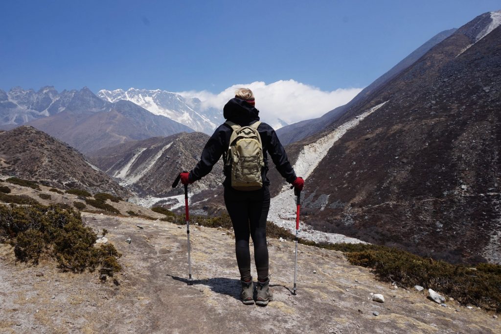 View during Mount Everest base camp trekking